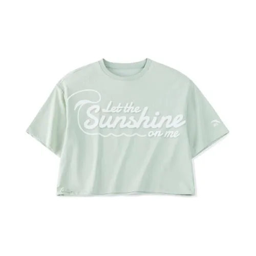 ANTA Life Collection Crop Tops Women's Mugwort Green