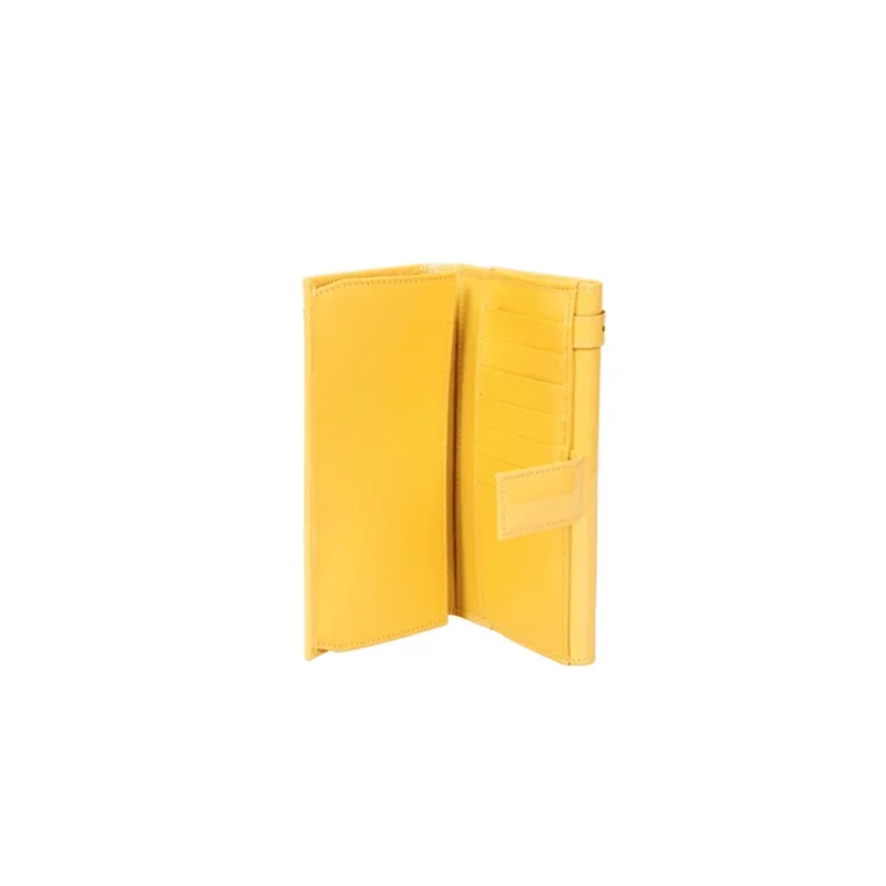 GUCCI Patent Leather Wallet Women's Yellow-3