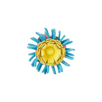 LOEWE Classic Cow Leather Decorative Stud Flower Bag Merch Women's Pink/Blue