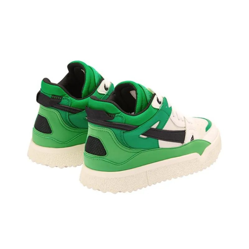 TOOMANYSHOES Skateboarding Youth Stylish Skateboarding Shoes Women's Green-3