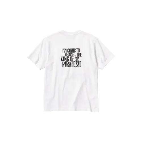 UNIQLO X One Piece SS23 T-Shirts Unisex White