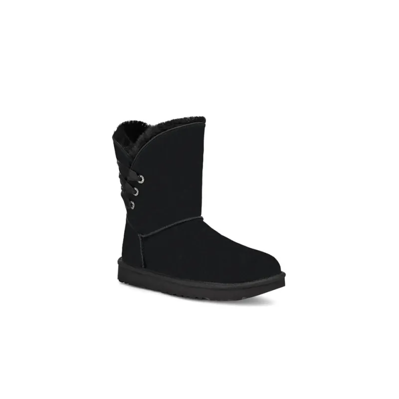 UGG Constantine Satin Boots 'Black' Women's-2