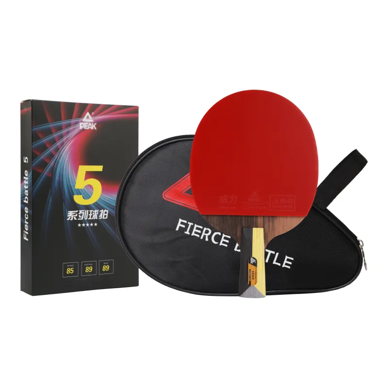 PEAK M5 Ping Pong Paddles Unisex All Wood-3