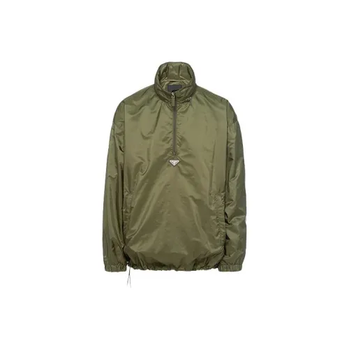 PRADA Jackets Men Army Green