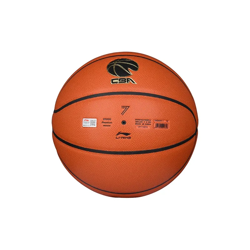 LiNing PU Basketball Brick Size 7 Ball Training Unisex-3