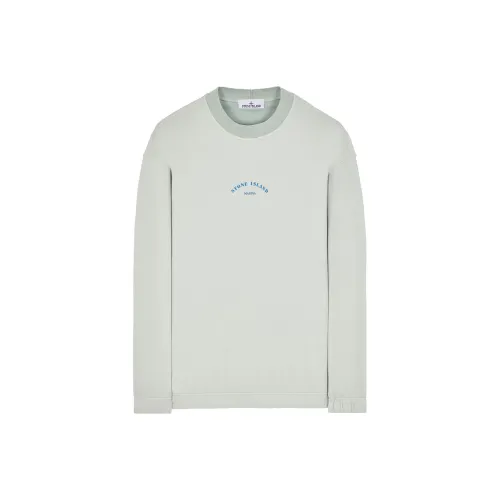 STONE ISLAND SS23 Marina Sweatshirts Men Sky Blue