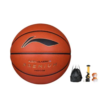LiNing PU Basketball Brick Size 7 Ball Training Unisex