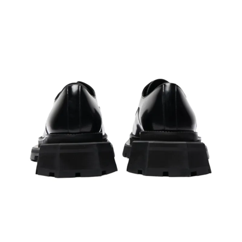 Viplander Platform Shoes 5cm Men's Black-4