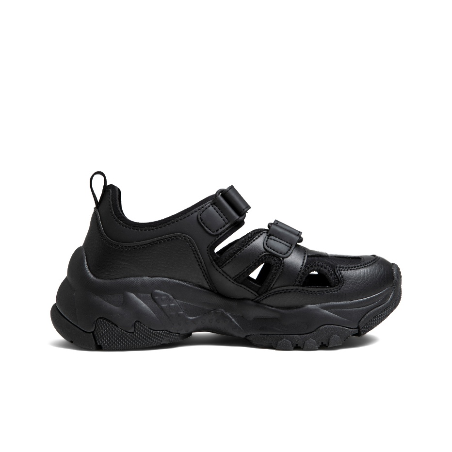 【 MLB 】CHUNKY SANDLE MLB Unisex Chunky Runner Sandals NY Yankees Black | Sandals