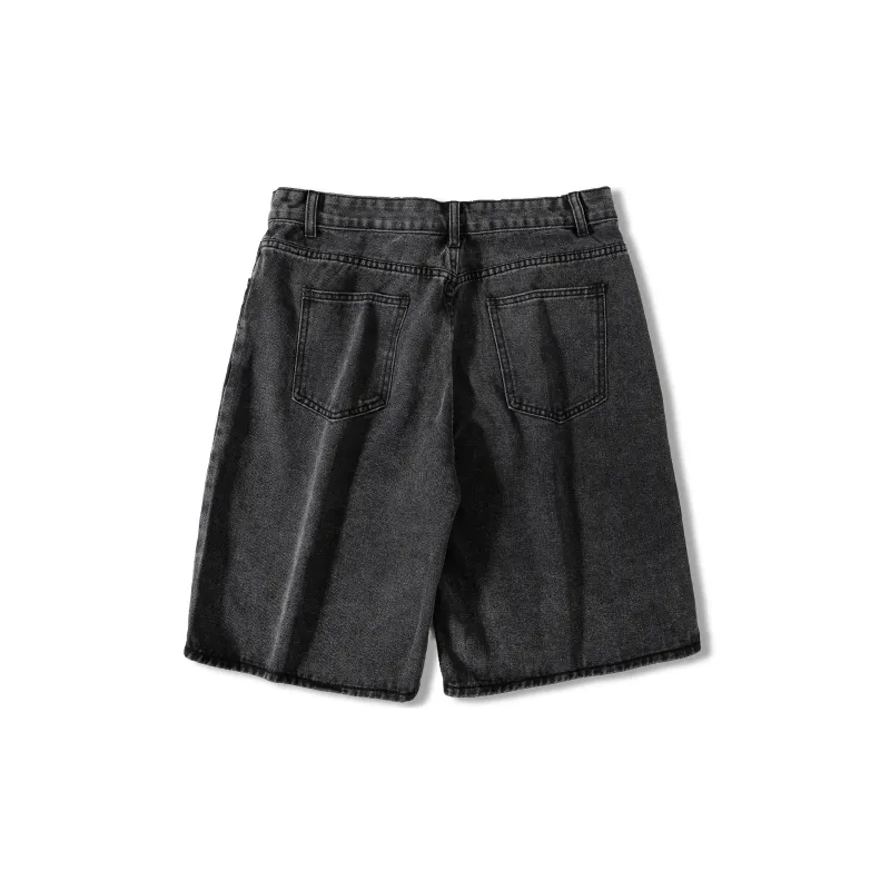 B.X Denim Shorts Unisex-1