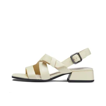 Ecco Stylish Sandals Women's Straw Yellow