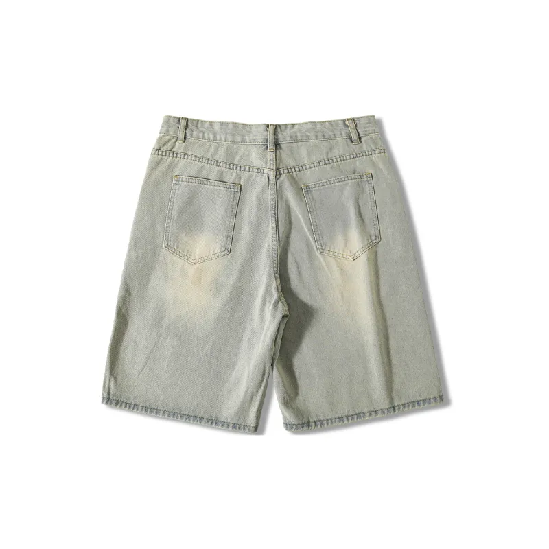 B.X Denim Shorts Unisex-9