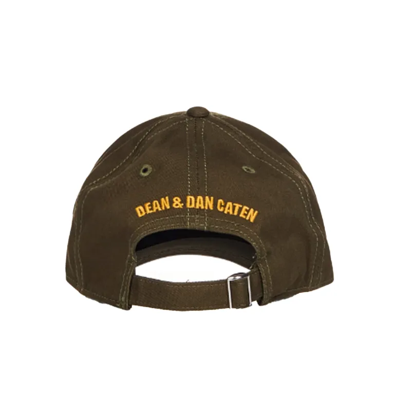 DSQUARED 2 Logo patch Cotton Cap-1