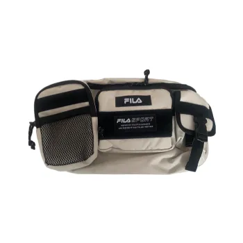 FILA Polyester Shoulder Bag, Crossbody Bag, Fanny Pack Regular Unisex Khaki