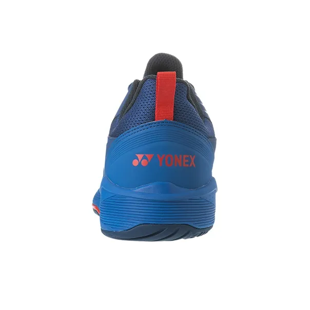 YONEX Low Top Tennis Shoes Unisex Navy Blue Red-3