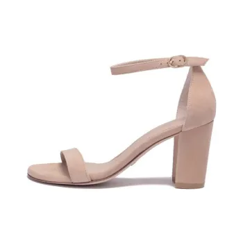 Stuart Weitzman/SW One Strap Sandals 8cm Women's Nude