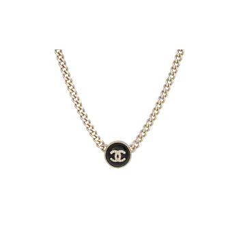 CHANEL Rhinestone Necklaces Women's