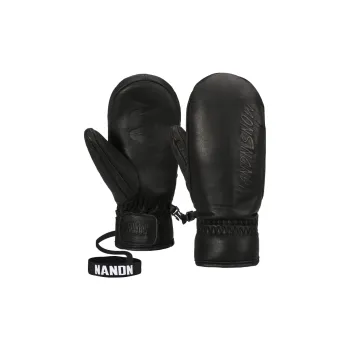 NANDN Ski Gloves Slip Resistant Thermal Fingerless Gloves