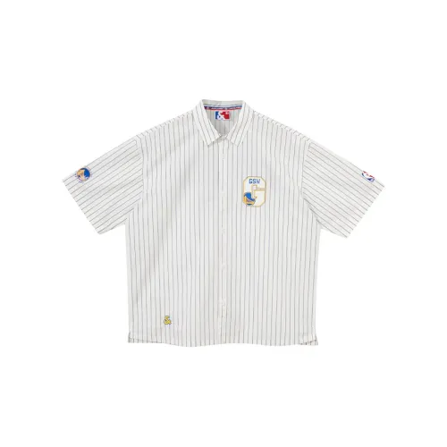 JACK&JONESxnba Shirts Unisex Snow White - A06