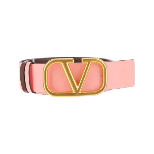 Valentino Leather Belts Women's Pink