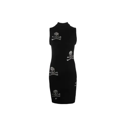 PHILIPP PLEIN Skull And Crossbones Knitted Dress