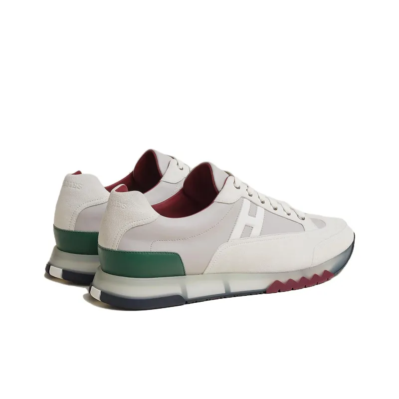 HERMES Trail Low Top Sports Casual Shoes Men's Gray Green-3