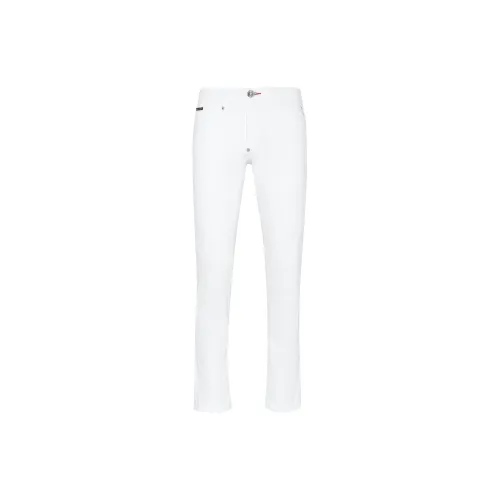 PHILIPP PLEIN Jeans Men White