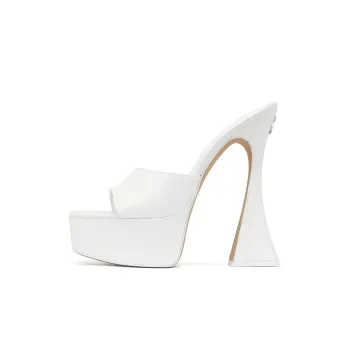 Naked Wolfe Harriet Fashion Slippers 16cm Women's White