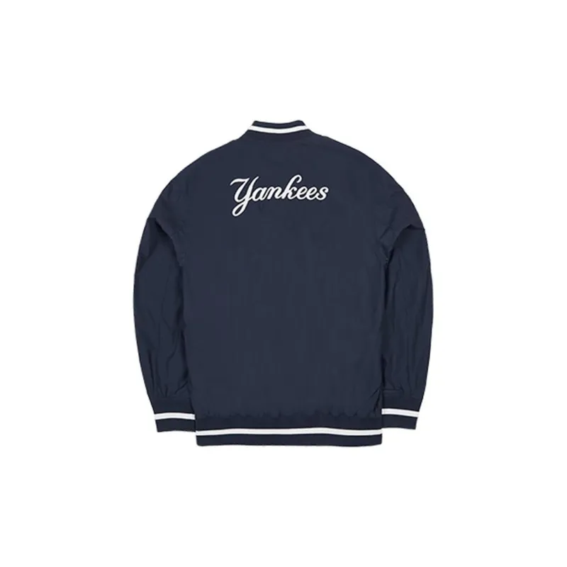 New Era Baseball Jacket Unisex Navy Blue-1