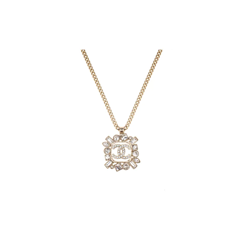 CHANEL 23 Spring Summer Metal Necklaces Women's Gold-1