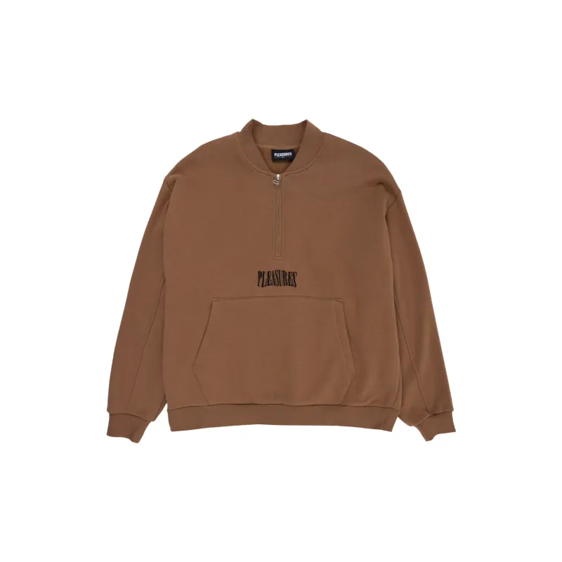 PLEASURES Karat Quarter Zip Fleece-1