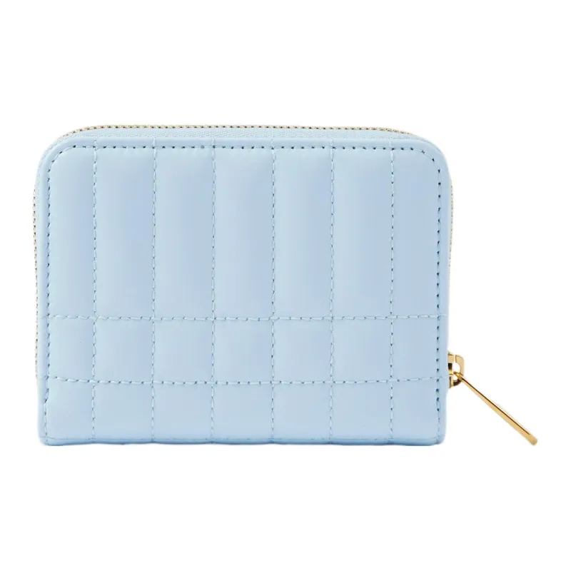 Burberry Lola Bag Sheepskin Wallet Women's Light Blue-2