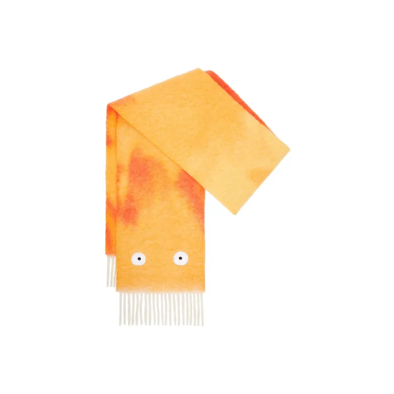 LOEWE X Howls Calcifer Scarf In Mohair And Wool Blend-0