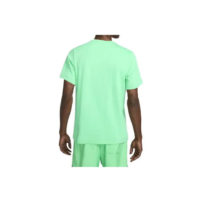 Nike T Shirts Men Green-1