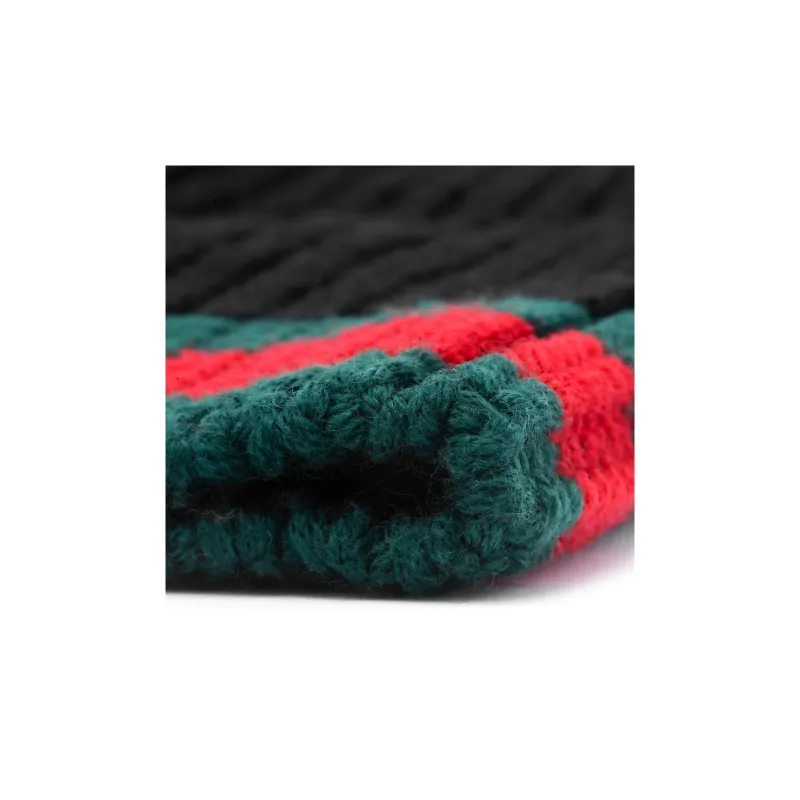 GUCCI Web stripe Wool Beanie-1