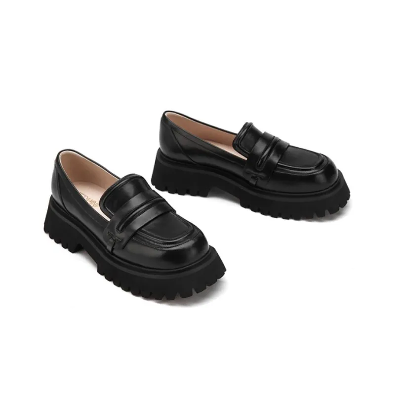 TOOMANYSHOES Jungfraujoch Platform Shoes Women's Black-2