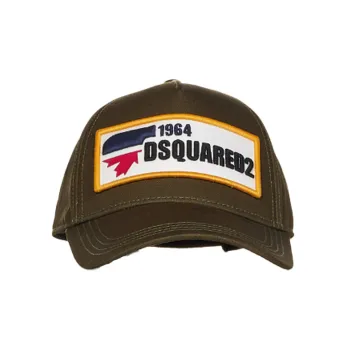 DSQUARED 2 Logo patch Cotton Cap
