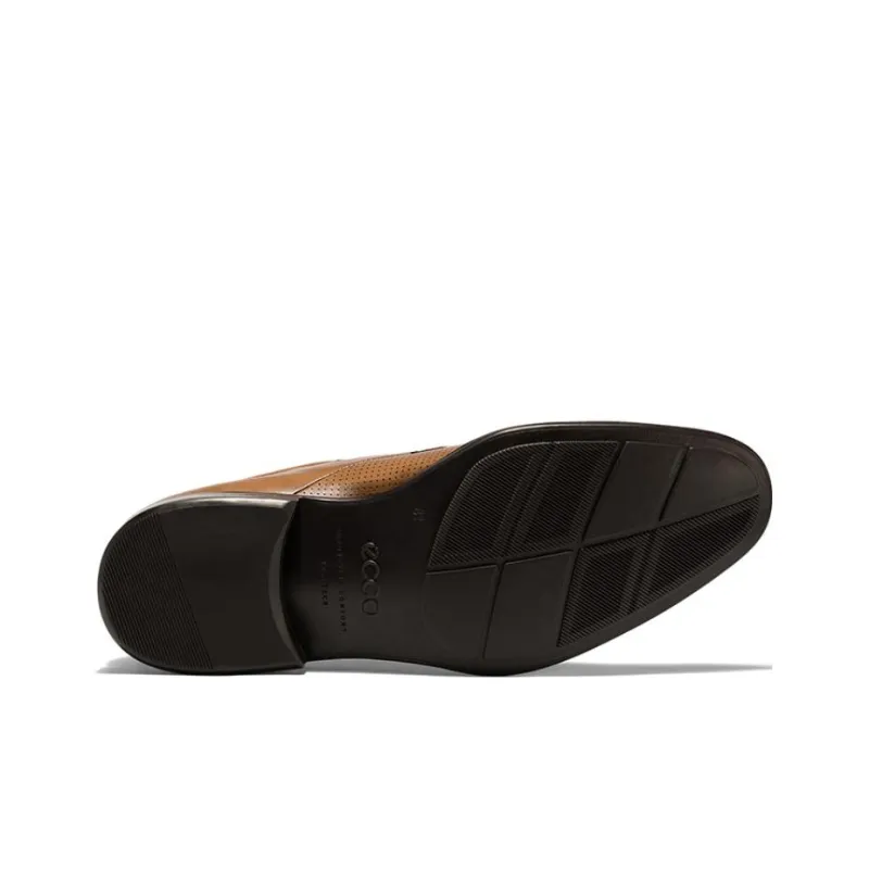 Ecco Dress Shoes Men's Amber Brown-4