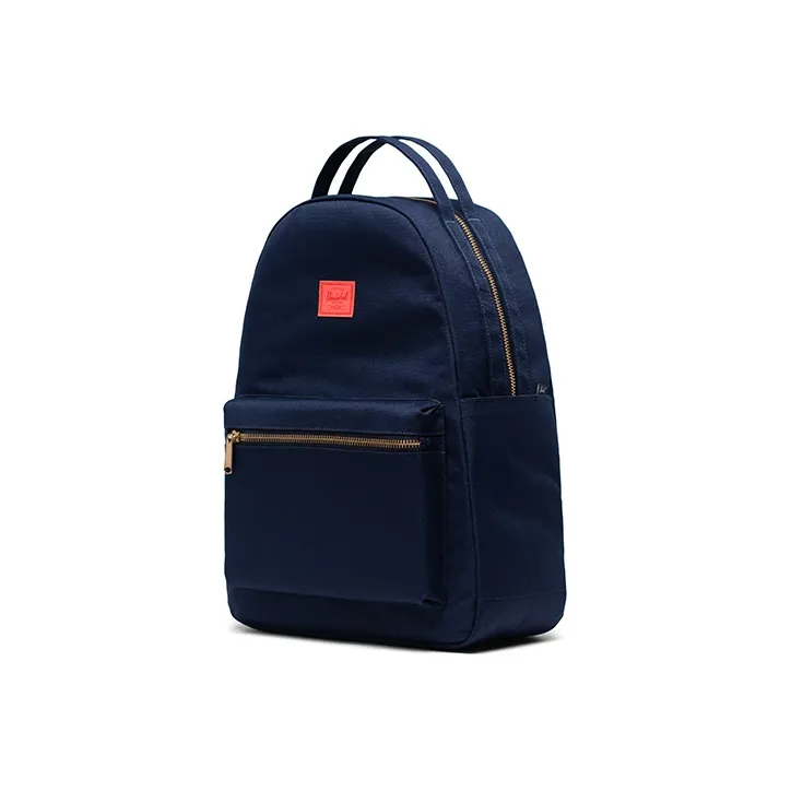Herschel Nova Series Polyester Backpack Large Size Unisex Hot Coral-0