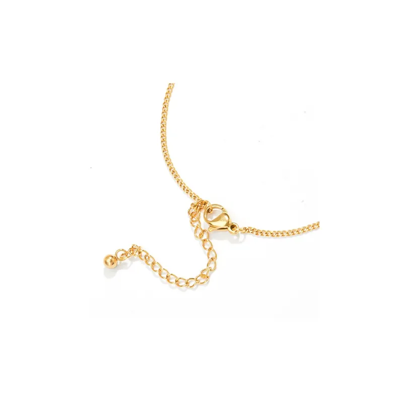 AGOVSKI Anklets Women's Metal Wind Foot Chain+Starry Box-2