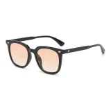 Black Frame with Pink Lens