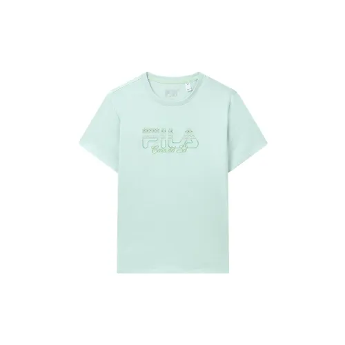 FILA T-Shirts Women's Youth Green