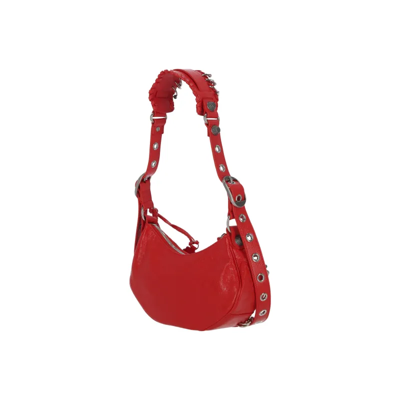 Balenciaga Le Cagole Xs Shoulder Bag Tomato Red-2