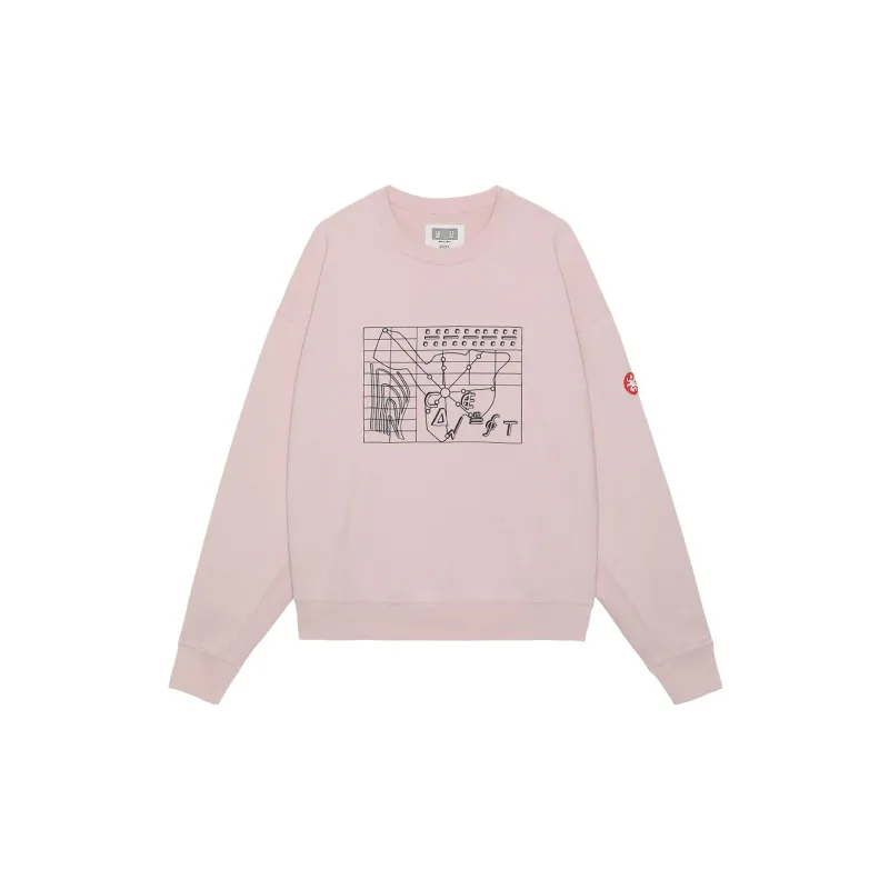 Cav Empt Sweatshirts Unisex Pink-1