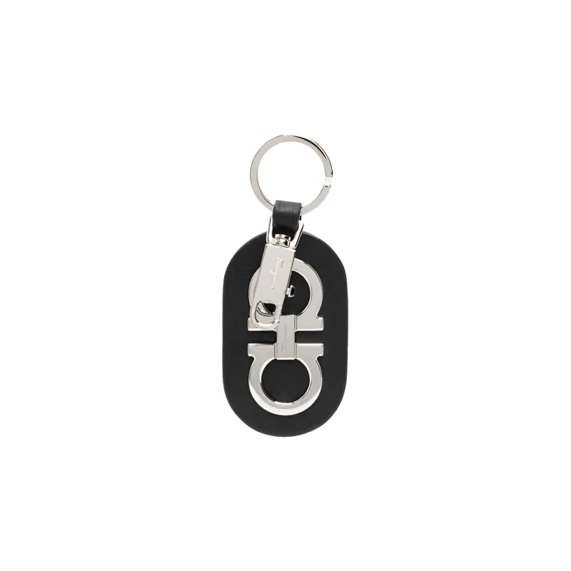 Ferragamo Keychains Men Black-0