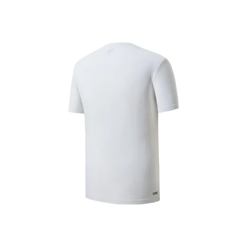 Erke Moisture Wicking Series T Shirts Men True White-1