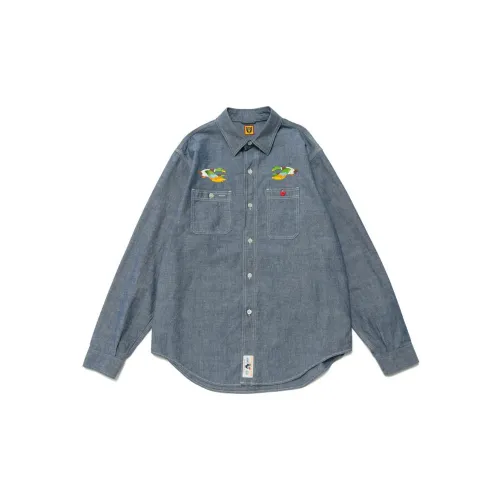 HUMAN MADE Chambray L/S Shirt 