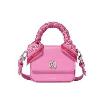 AMIRI Calfskin Shoulder Bag Crossbody Bag Handbag Extra Mini Women's Pink