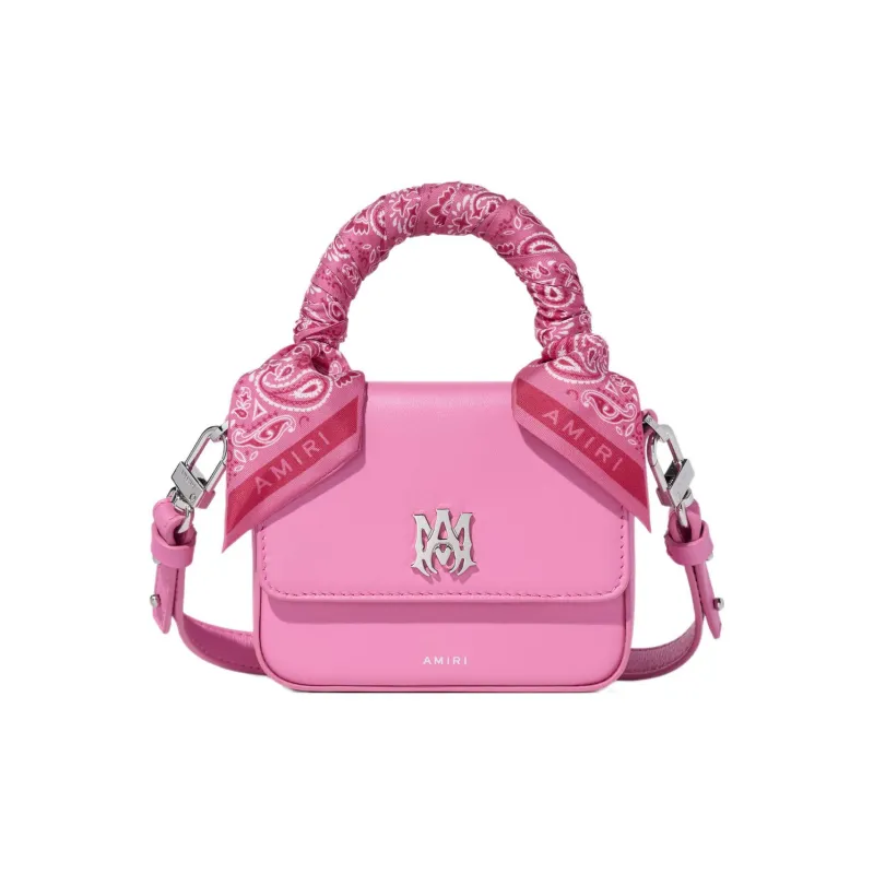 AMIRI Calfskin Shoulder Bag Crossbody Bag Handbag Extra Mini Women's Pink-0
