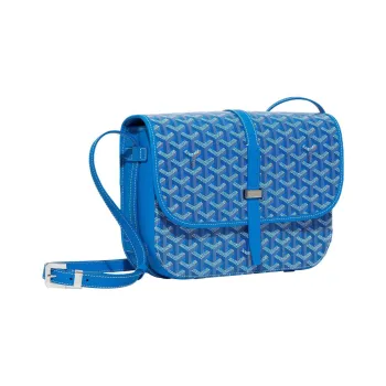 GOYARD Belvédère Canvas With Leather Crossbody Bag, Shoulder Bag Unisex